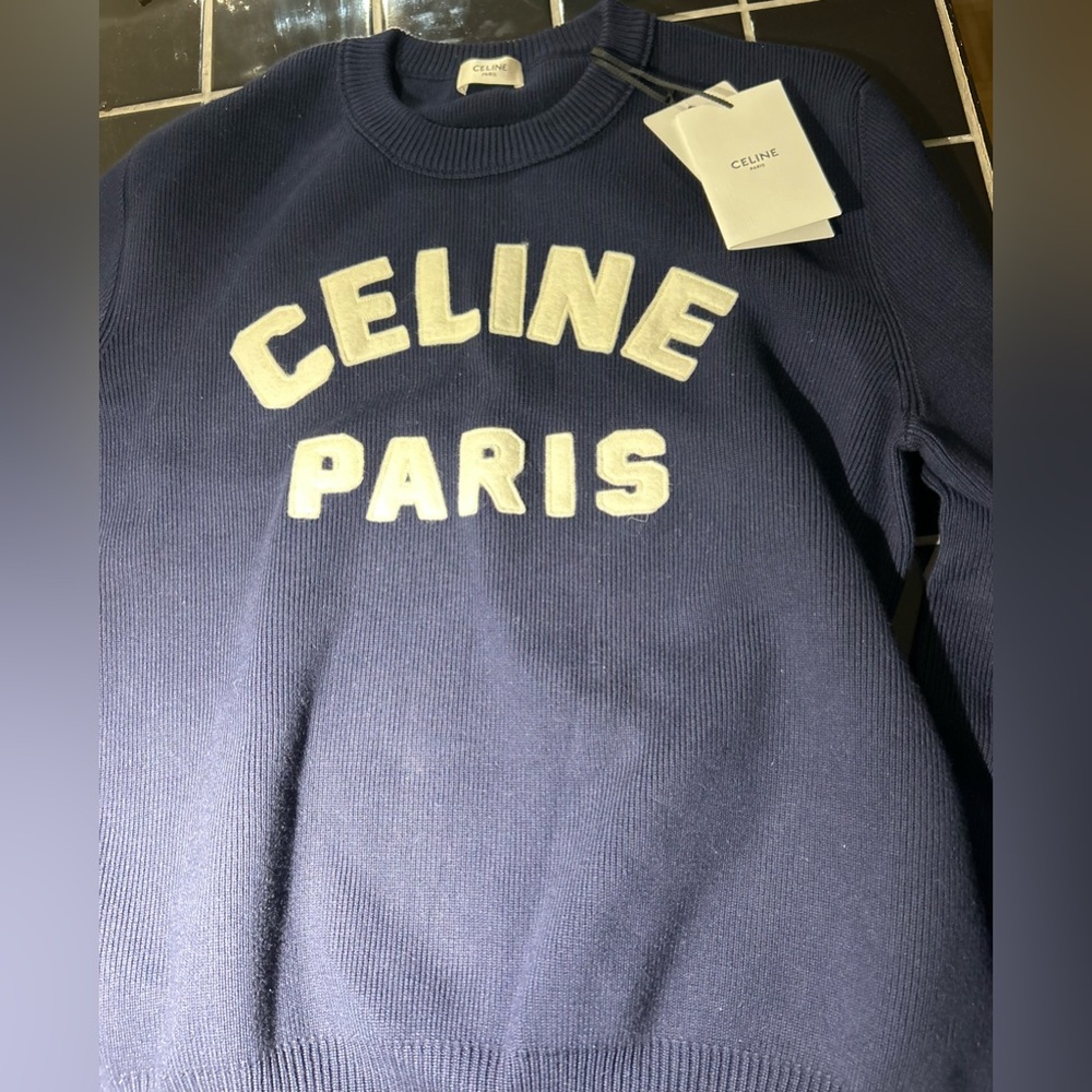 Celine Crewneck Sweater